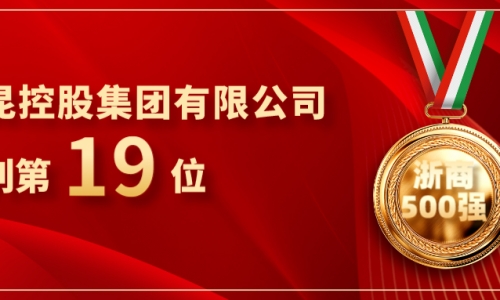 《浙商》全国500强重磅发布，尊龙凯时人生就是搏位列第19位！