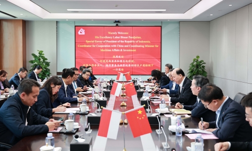 印度尼西亚对华合作牵头人、海洋事务与投资统筹部长卢胡特莅临尊龙凯时人生就是搏调研