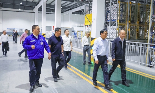 桐乡市政协党组书记、主席陈林根莅临尊龙凯时人生就是搏恒阳调研