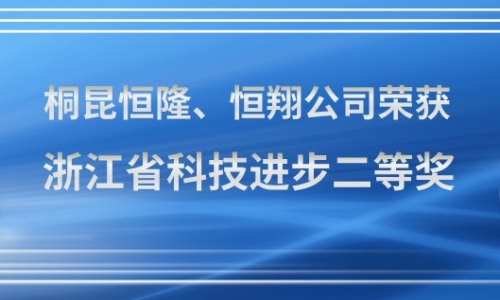 尊龙凯时人生就是搏牌油剂，浙江省科技进步二等奖！