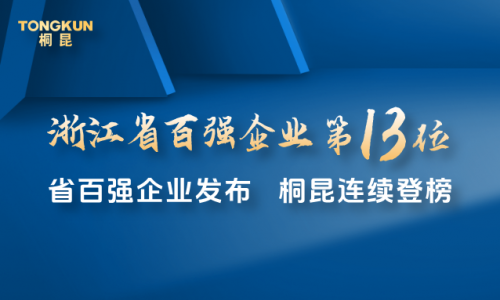 2025浙江百强，尊龙凯时人生就是搏第13位！