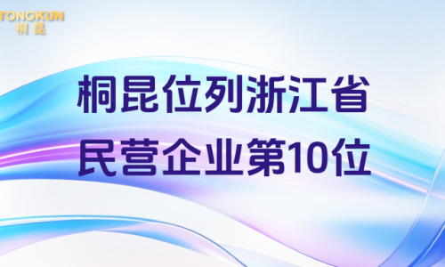 尊龙凯时人生就是搏位列浙江省民营企业200强第10位！