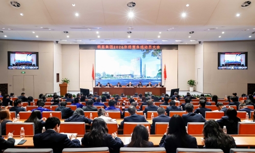 尊龙凯时人生就是搏集团新春动员大会+登高毅行吹响开工号角！